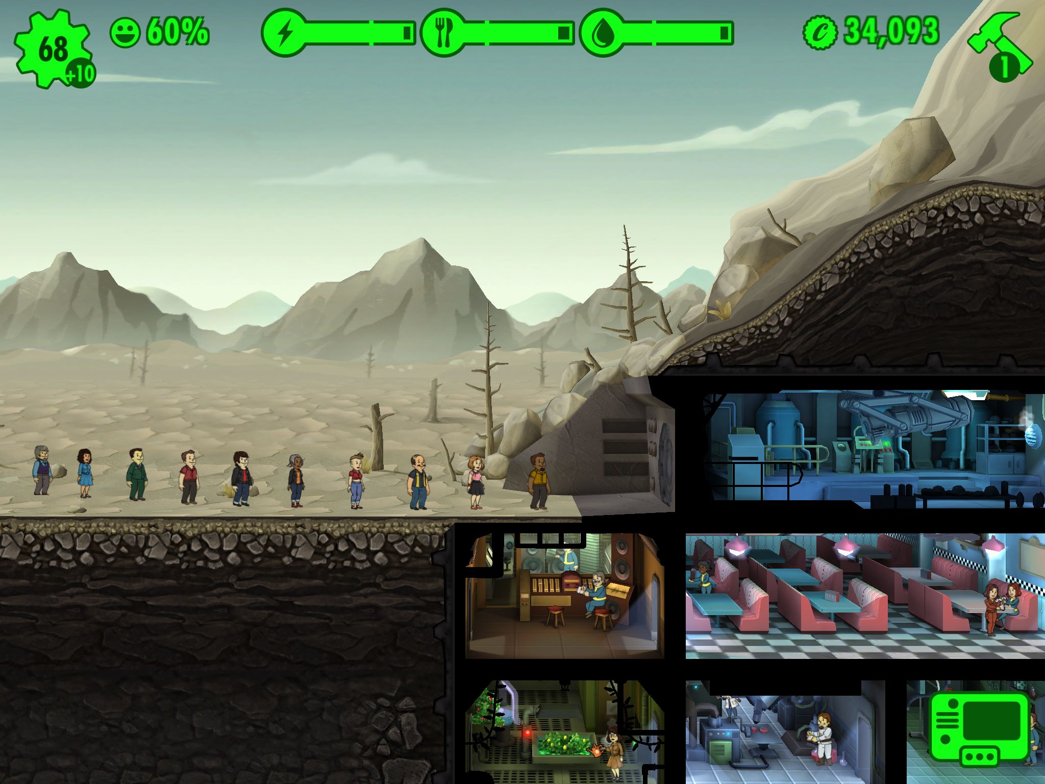 fallout shelter game